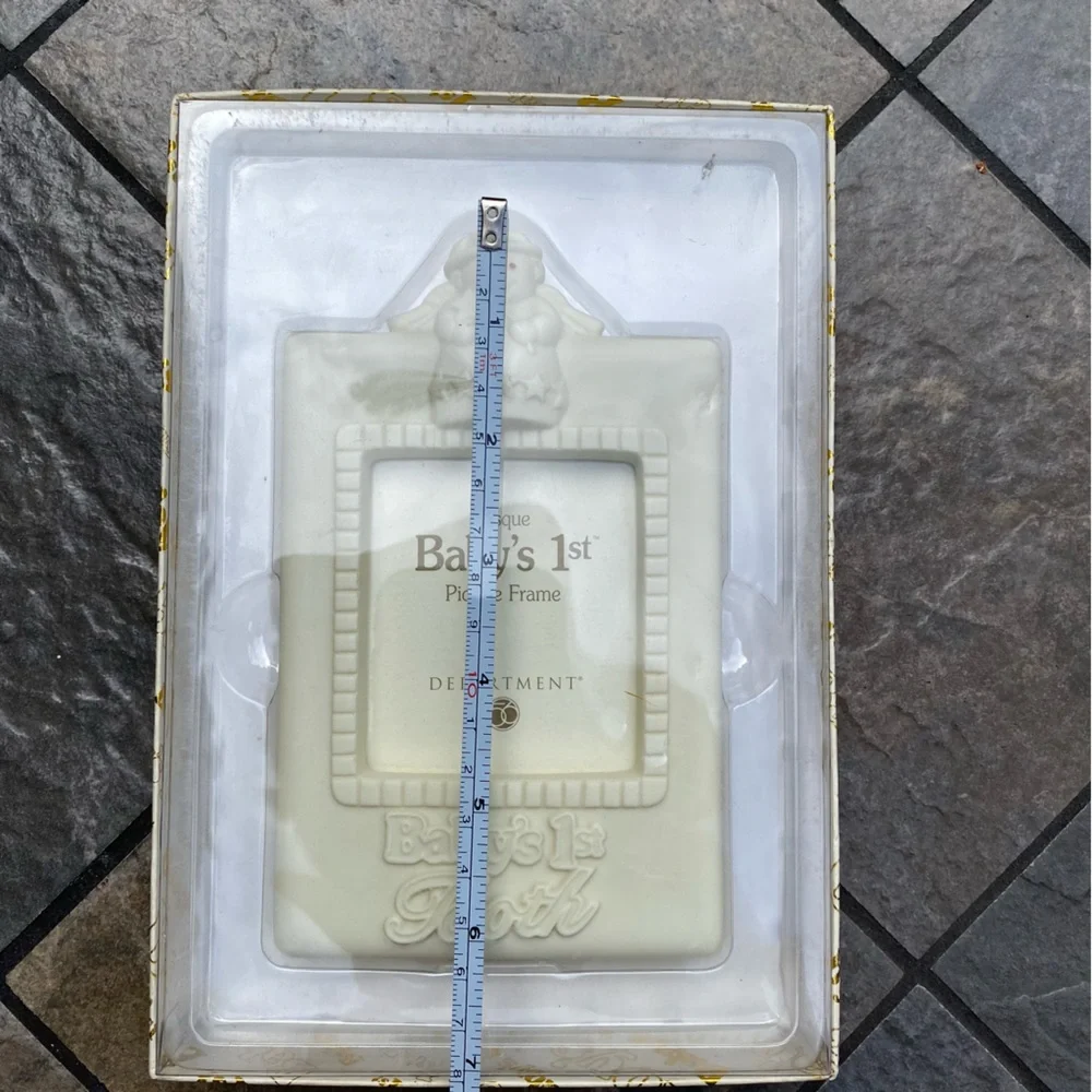 Baby’s First Tooth Picture Frame Department 56